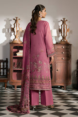 3-PC Unstitched Embroidered Lawn Mashaal By Ramsha | L-1602
