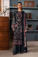 3-PC Unstitched Embroidered Lawn Mashaal By Ramsha | L-1603