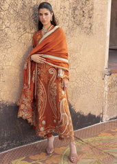 3-PC Unstitched Embroidered Karandi By Saira Shakira | AFSANEH 5-B