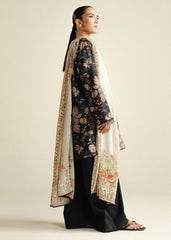 3-PC Unstitched Digital Printed Chiffon Coco By Zara Shahjahan | Daisy-D8B