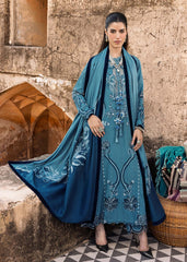 3-PC Unstitched Embroidered Karandi By Saira Shakira | FRIYA 2-B
