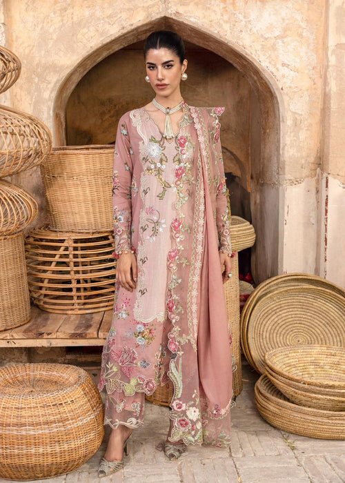 3-PC Unstitched Embroidered Karandi By Saira Shakira | ESMAE 3-A