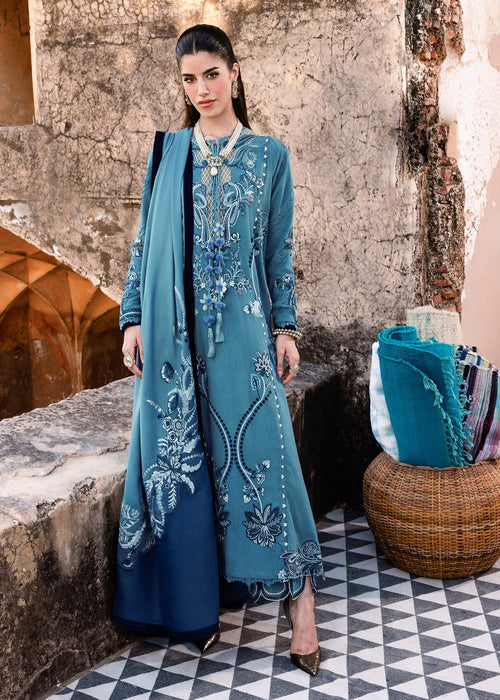 3-PC Unstitched Embroidered Karandi By Saira Shakira | FRIYA 2-B