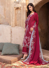 3-PC Unstitched Embroidered Karandi By Saira Shakira | GULNAAR 4-A