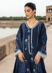 3-PC Unstitched Embroidered Karandi By Saira Shakira | LILA 1-A