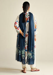 3-PC Unstitched Digital Printed Chiffon Coco By Zara Shahjahan | Loom-3A