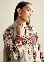 3-PC Unstitched Digital Printed Chiffon Coco By Zara Shahjahan | Aster-4B