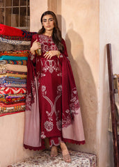 3-PC Unstitched Embroidered Karandi By Saira Shakira | FRIYA 2-A