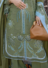 3-PC Unstitched Embroidered Karandi By Saira Shakira | GULNAAR 4-B