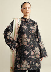3-PC Unstitched Digital Printed Chiffon Coco By Zara Shahjahan | Daisy-D8B