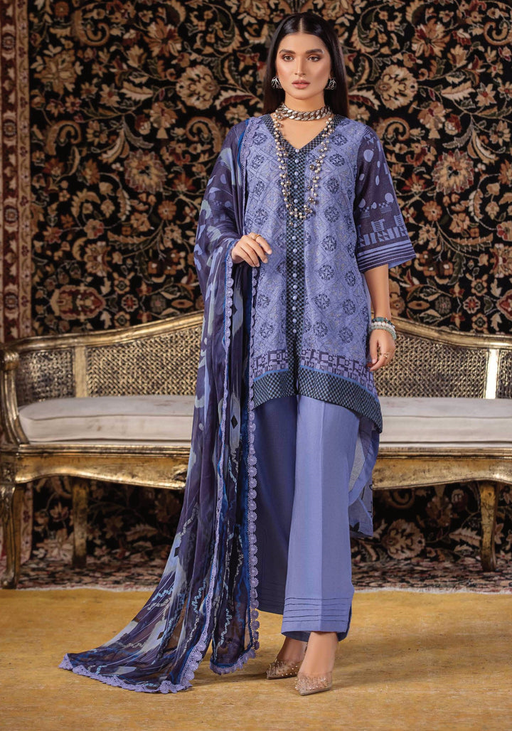 WP 188 Unstitched Resham Karandi Embroidered - 3PC - Minal By Wania