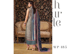 WP 185 Unstitched Resham Karandi Embroidered - 3PC - Minal By Wania