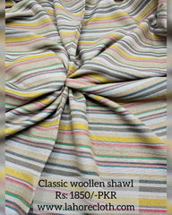 Classic Woollen Shawl by Lahore Cloth