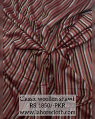 Classic Woollen Shawl by Lahore Cloth