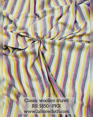 Classic Woollen Shawl by Lahore Cloth