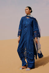 3-PC Unstitched Embroidered Luxury Lawn By Saira Rizwan | NEA