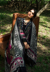 3Pc DIGITAL PRINTED SLUB KHADDAR Unstitched Suit TWILIA By Elaf Premium