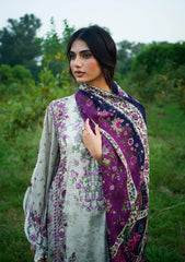 3Pc DIGITAL PRINTED SLUB KHADDAR Unstitched Suit ROAM By Elaf Premium