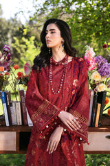 3-PC Unstitched Embroidered Lawn Riwayat By Ramsha | Y-1309