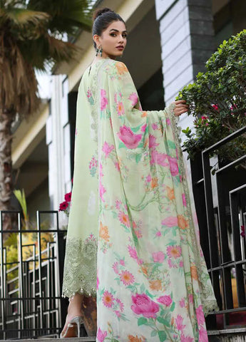 CRB4-12 | 3PC Unstitched Embroidered Lawn Spring Collection Rang-E-Bahar By Charizma