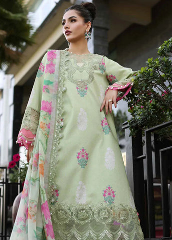 CRB4-12 | 3PC Unstitched Embroidered Lawn Spring Collection Rang-E-Bahar By Charizma