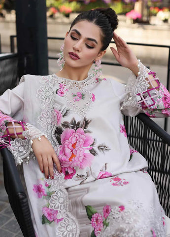 CRB4-17 | 3PC Unstitched Embroidered Lawn Spring Collection Rang-E-Bahar By Charizma