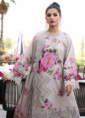 CRB4-17 | 3PC Unstitched Embroidered Lawn Spring Collection Rang-E-Bahar By Charizma