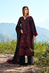 3-PC Unstitched Karandi Embroidered Reet By Ramsha | R-1304