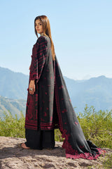 3-PC Unstitched Karandi Embroidered Reet By Ramsha | R-1304