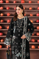 3-PC Unstitched Embroidered Lawn Rawayat By Ramsha | Y-1502