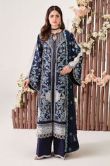 3-PC Unstitched Embroidered Lawn Rawayat By Ramsha | Y-1507