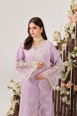 3-PC Unstitched Embroidered Lawn Rawayat By Ramsha | Y-1503