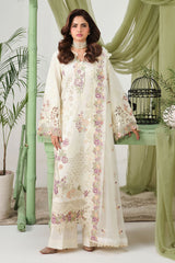3-PC Unstitched Embroidered Lawn Rawayat By Ramsha | Y-1501