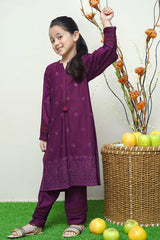 SHK 1703 - Dosti Winter Karandi 2 Pc Stitched - Ready To Wear