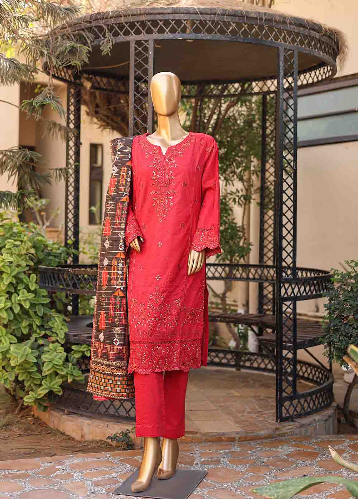 Bin Saeed SMLF-EMB-402 A | 3 Piece Stitched Embroidered Collection