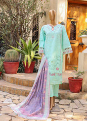 Bin Saeed SMLF-EMB-421 A | 3 Piece Stitched Embroidered Collection