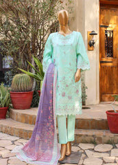 Bin Saeed SMLF-EMB-421 B | 3 Piece Stitched Embroidered Collection