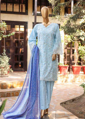 Bin Saeed SMLF-EMB-425 B | 3 Piece Stitched Embroidered Collection