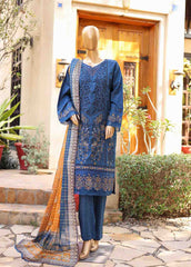 Bin Saeed SMLF-EMB-446 B | 3 Piece Stitched Embroidered Collection