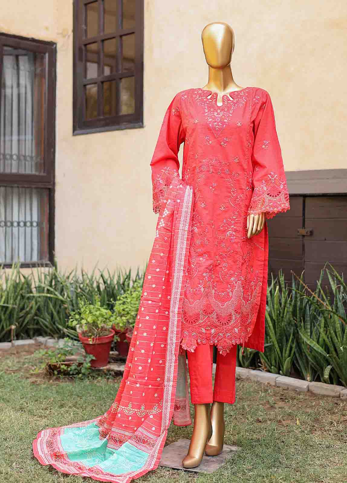 Bin Saeed SMLF-EMB-449 B | 3 Piece Stitched Embroidered Collection