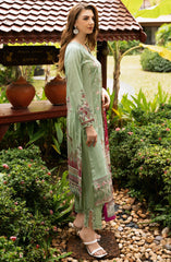 Y-1104 | 3Pc Unstitched Suit Embroidered Lawn Vol-11 Riwayat By Ramsha