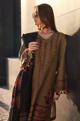 3-pc Unstitched Wool Shawl Poshima By Charizma | PSW5-11