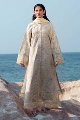 3-PC Unstitched Embroidered Soft Prints By Afrozeh | Baroque