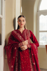 3-PC Unstitched Printed Lawn Daybreak By Afrozeh | Sundrown