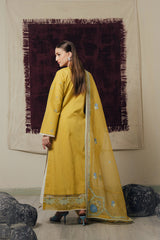 3-PC Unstitched Printed Lawn Daybreak By Afrozeh | Sunhaze