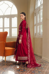 3-PC Unstitched Printed Lawn Daybreak By Afrozeh | Sundrown