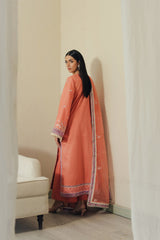 3-PC Unstitched Printed Lawn Daybreak By Afrozeh | Skyhush