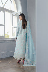 3-PC Unstitched Printed Lawn Daybreak By Afrozeh | Dawnfall