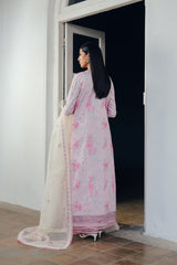 3-PC Unstitched Printed Lawn Daybreak By Afrozeh | Skydust