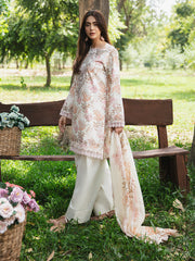 3-PC Unstitched Printed Lawn Whimsical Garden By Celts | WG - 09